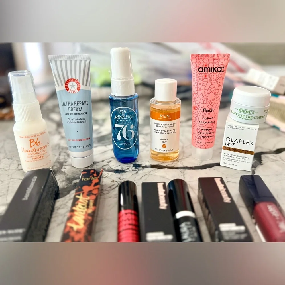 PICK ONE Skincare or Makeup Item, NWT REN, Olaplex, Amika, Bare Minerals, Tarte